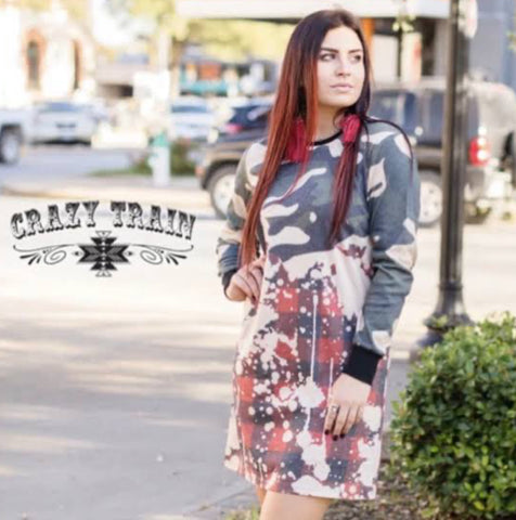 Camo Cool Crazy Train Dress