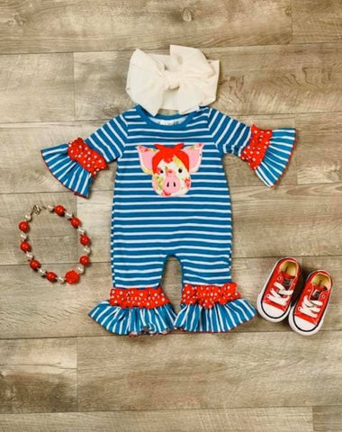 Kids Pig Romper