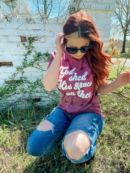 God Shed His Grace on thee Tee ( In Stock)