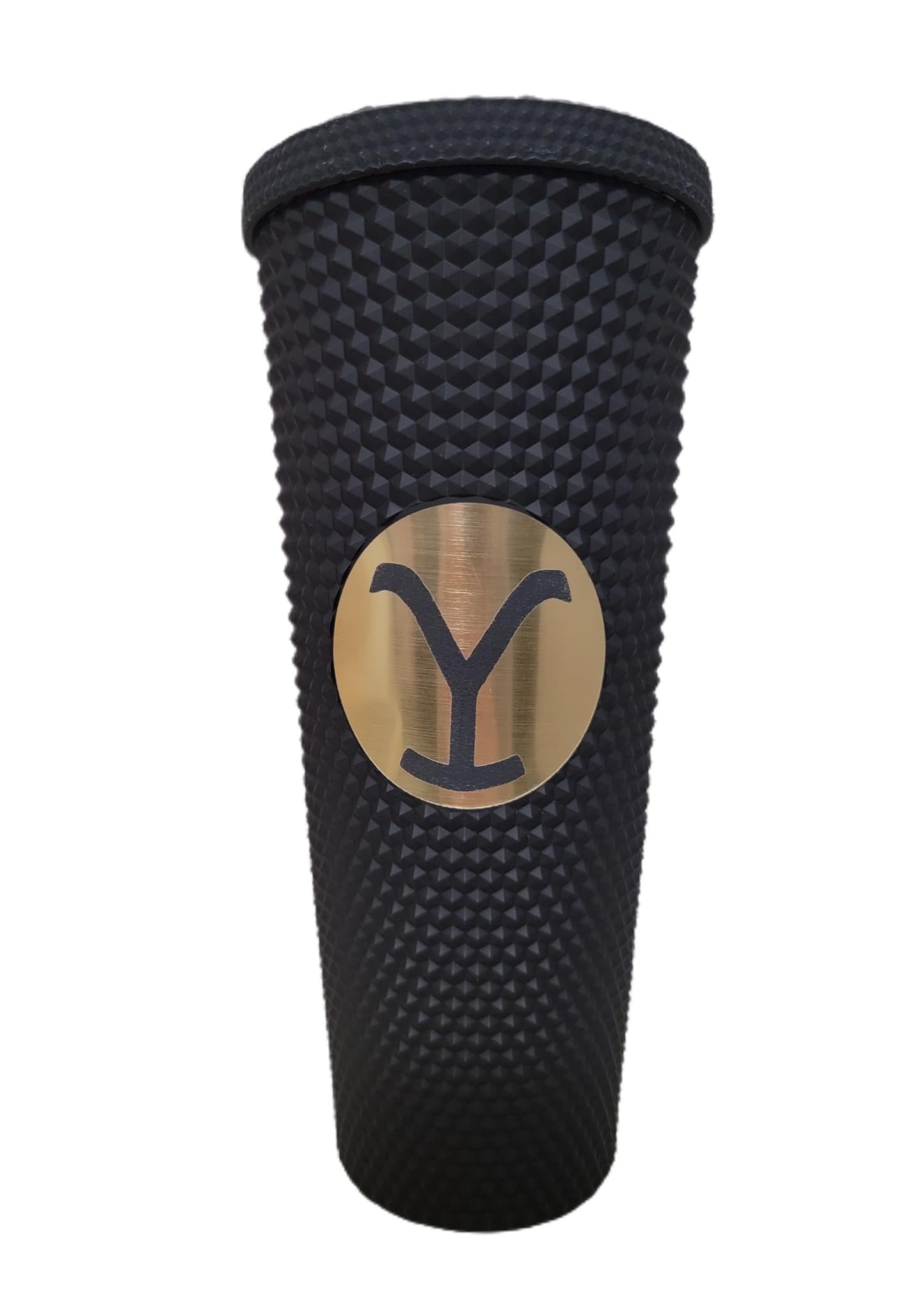 YELLOWSTONE STUDDED 24oz TUMBLER