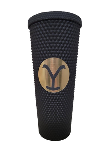 YELLOWSTONE STUDDED 24oz TUMBLER