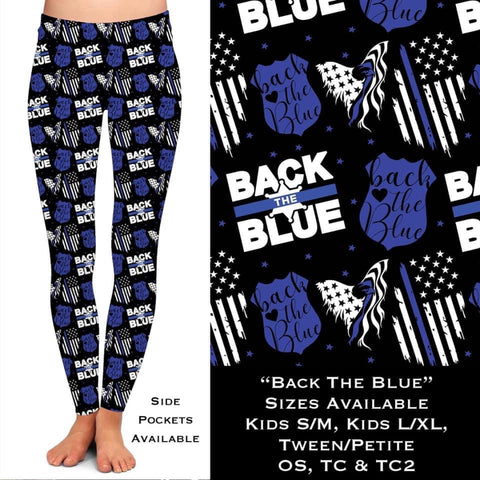 BACK THE BLUE / IN STOCK READY TO SHIP
