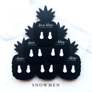 SNOWMEN DIXIE BLISS EARRINGS