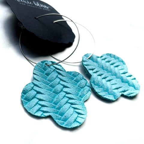 Madison in Aqua Dixie Bliss Earrings