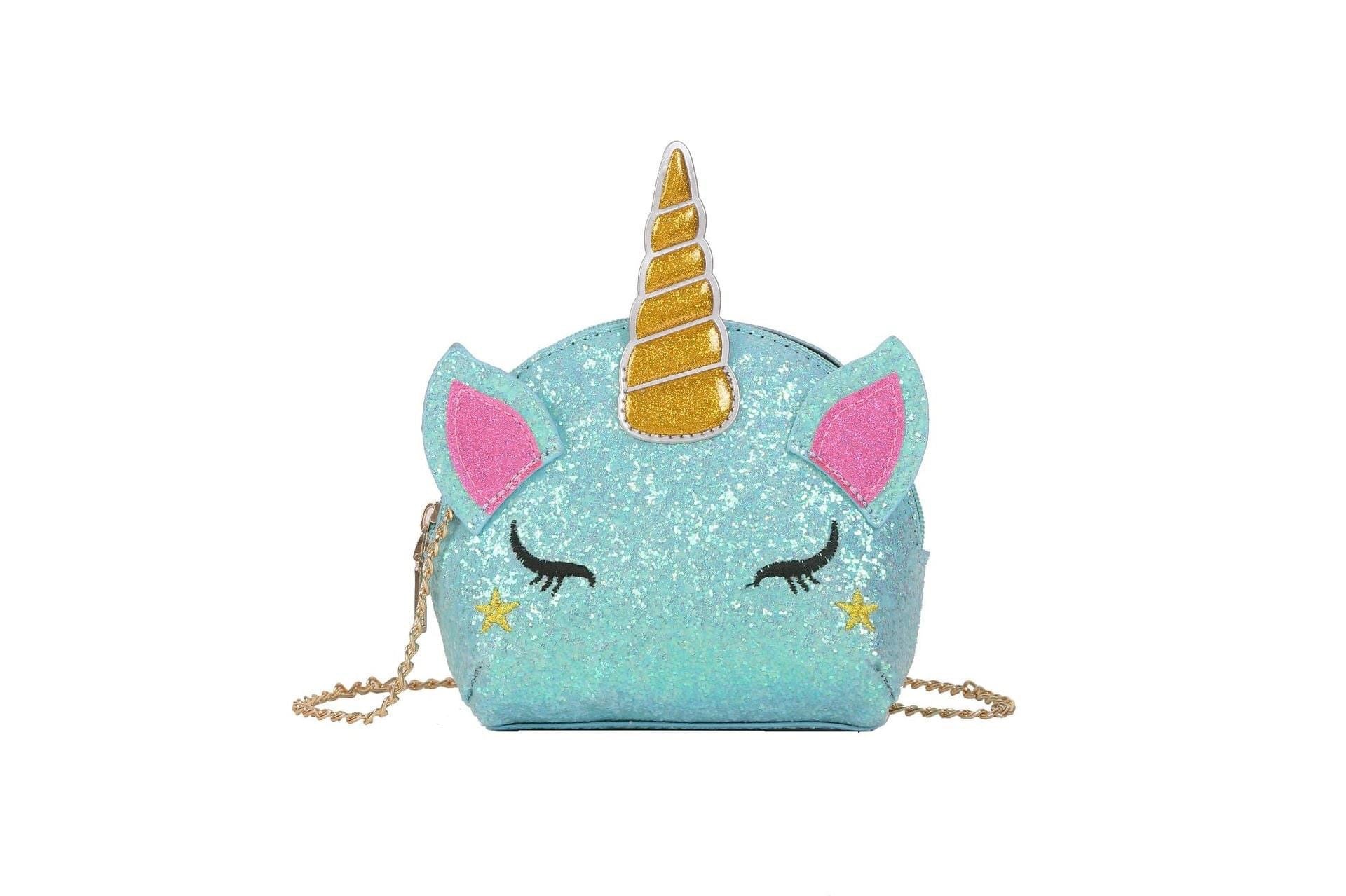 Glitter Unicorn Kids Purse