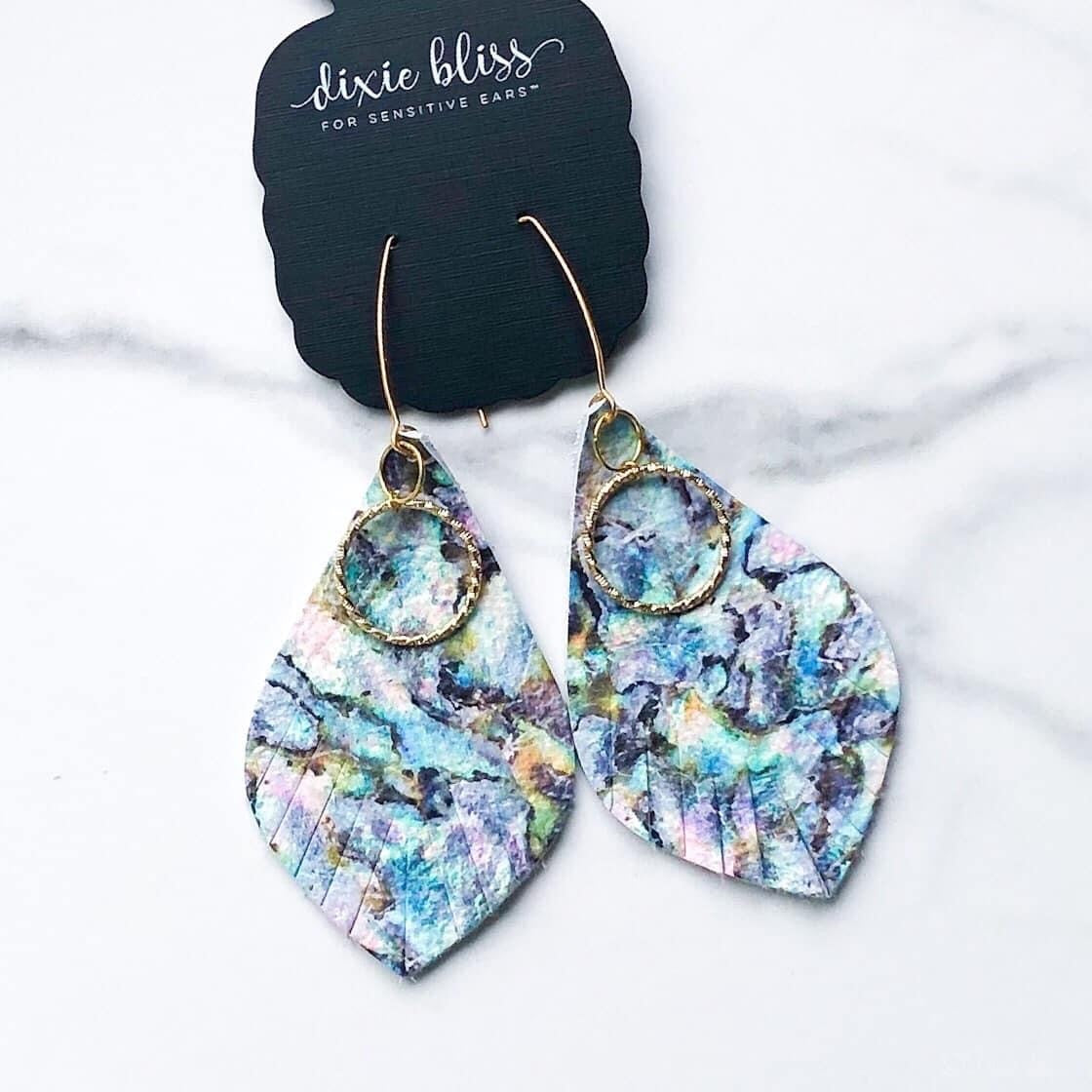 Hudson In Marbled Watercolor Dixie Bliss