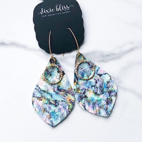 Hudson In Marbled Watercolor Dixie Bliss