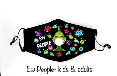Eww People Grinch Mask (Adult)