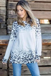Animal Print Ombré Tunic