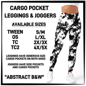 CARGO POCKET LEGGINGS / Designer DC. I’m stock ready to ship