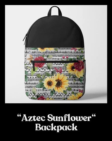 CUSTOM PRINT BACKPACK / IN STOCK