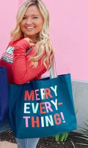 MERRY EVERYTHING TOTE