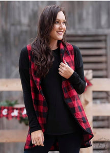 Reese’s Buffalo Plaid Vest