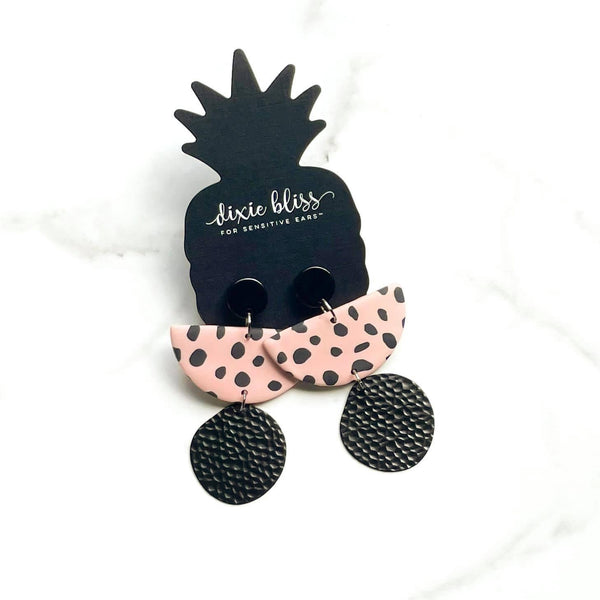 PINK IS A ATTITUDE DIXIE BLISS EARRINGS