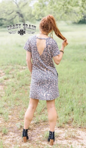 LEOPARD LAID BACK DRESS CRAZY TRAIN