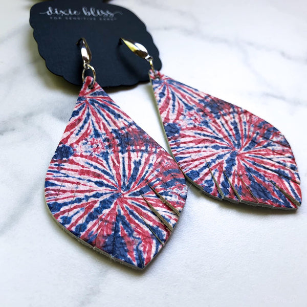 FIREWORKS  In style VIRGINIA TEARDROP FRINGE DIXIE BLISS
