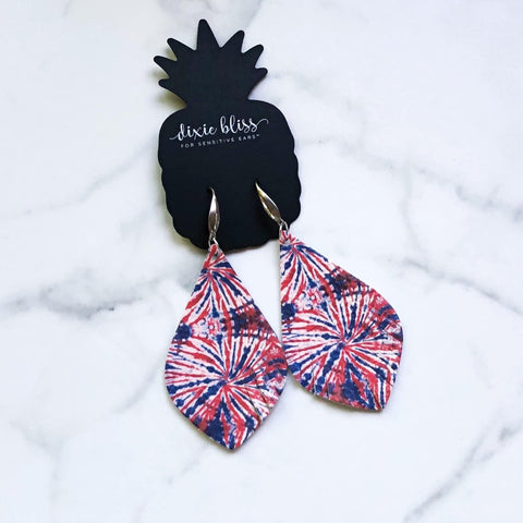 FIREWORKS  In style VIRGINIA TEARDROP FRINGE DIXIE BLISS