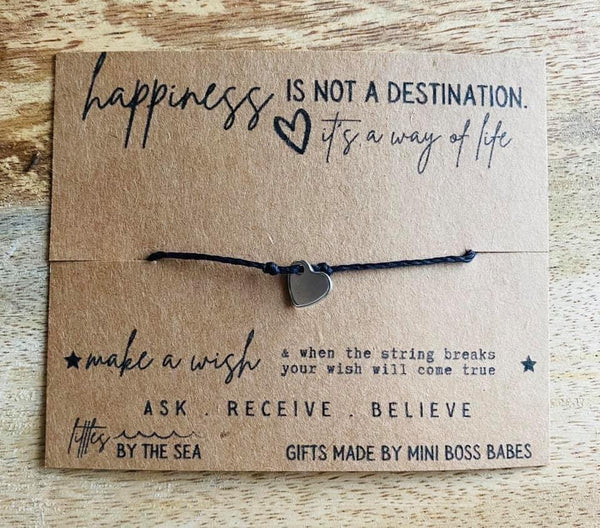 String Bracelets with a Charm