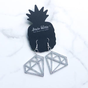DIAMOND BLING DIXIE BLISS EARRINGS