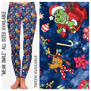 MEAN SMILE CUSTOM LEGGINGS