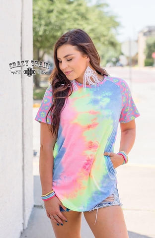 CARNIVAL RIDE POCKET CRAZY TRAIN TOP