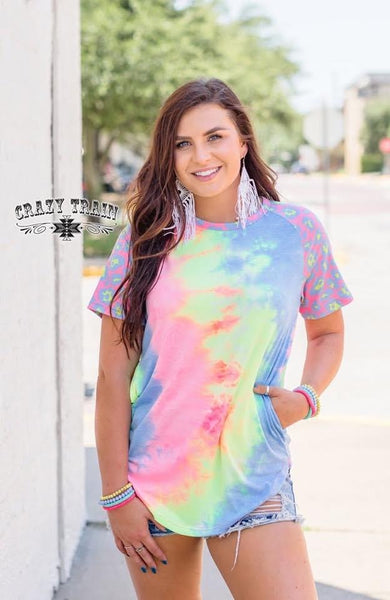 CARNIVAL RIDE POCKET CRAZY TRAIN TOP