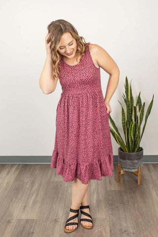 BAILEY RUFFLE TANK DRESS