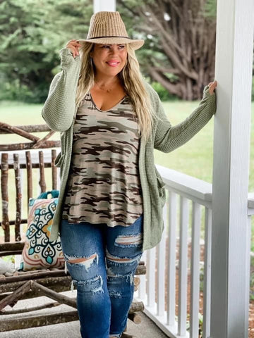 LOLA CARDIGANS IN LIGHT SAGE