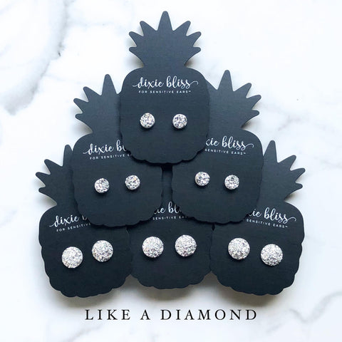LIKE A DIAMOND SINGLE DIXIE BLISS EARRINGS