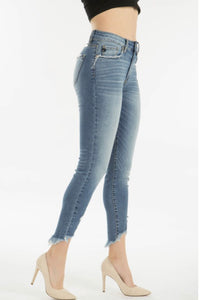 Frayed Ends Kan Can Skinny Jeans