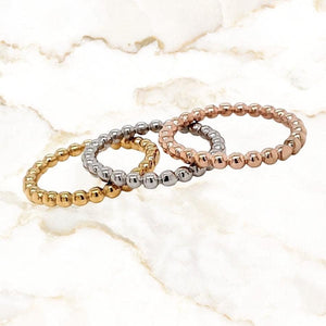 STAINLESS STEEL BALL RINGS