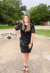 BOSS BABE CRAZY TRAIN SKIRT
