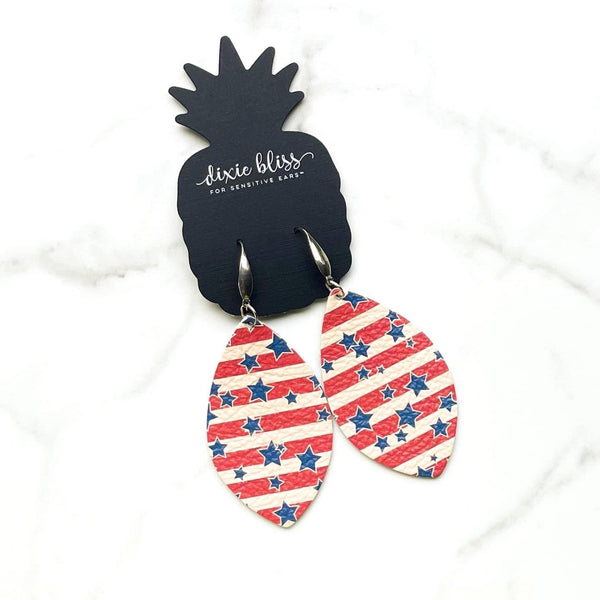 Sydney in Vintage Stars Dixie Bliss Earrings