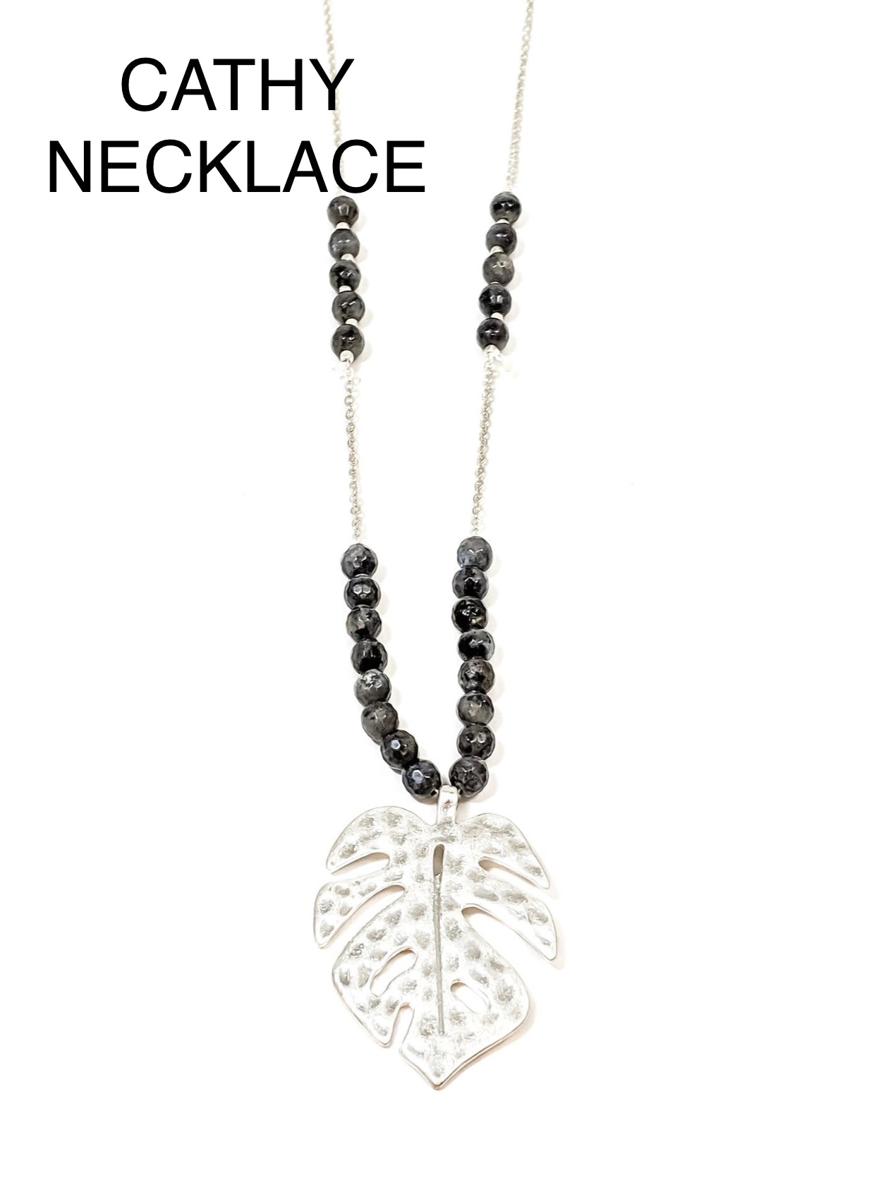 CATHY LEAF NECKLACE