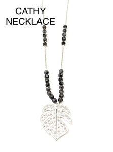 CATHY LEAF NECKLACE