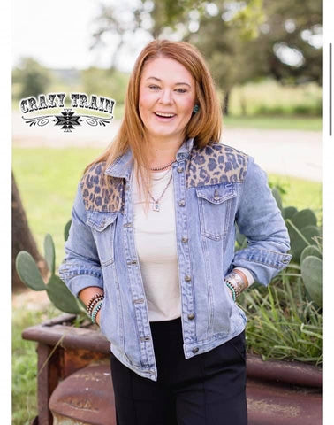 As If Denim Crazy Train Jacket
