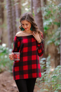 BENTLEY  BUFFALO PLAID TUNIC
