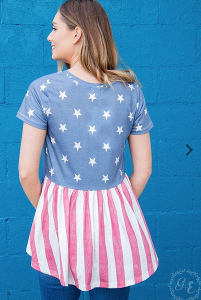 Miss Independent G&E Top