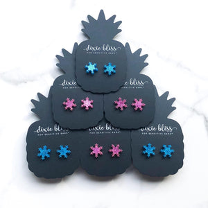 FUNKY SNOWFLAKES DIXIE BLISS  EARRINGS
