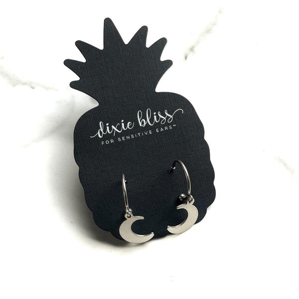 Crescent Huggie Hoop Dixie Bliss Earrings