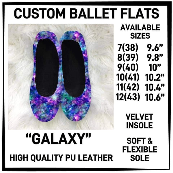 CUSTOM BALLET FLATS (In stock )