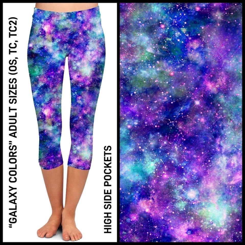 GALAXY CAPRI OS LEGGINGS WITH SIDE POCKETS