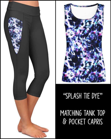 Tank Top & Capri Leggings in stock (can be purchased Separate )