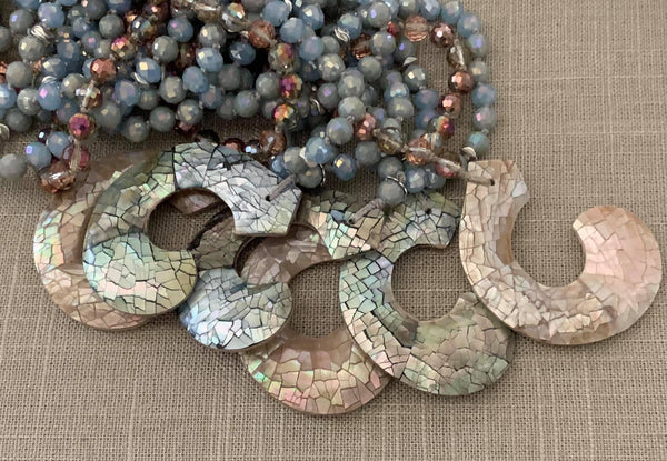 ABALONE PENDANT NECKLACE