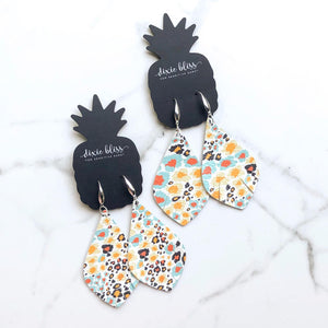 VIRGINIA IN AUTUMN CHEETAH DIXIE BLISS EARRINGS