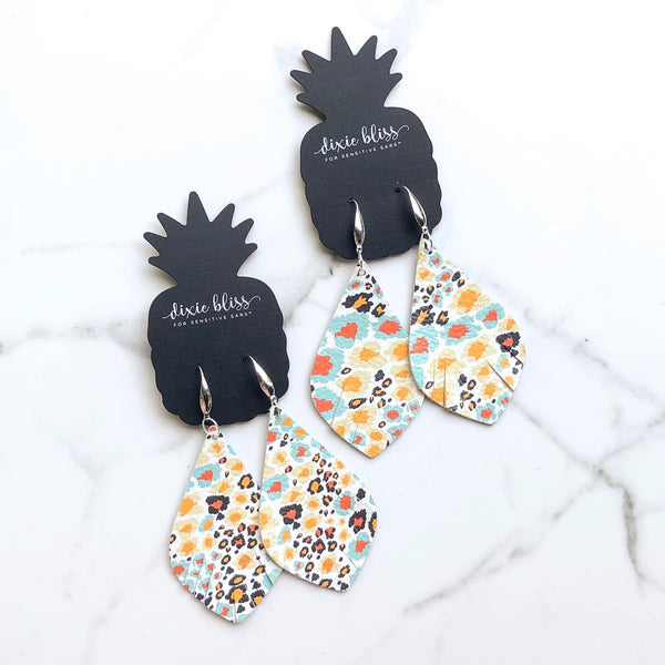 VIRGINIA IN AUTUMN CHEETAH DIXIE BLISS EARRINGS