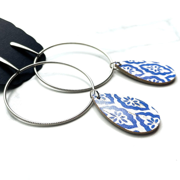 PARIS IN MOROCCAN TILE DIXIE BLISS EARRINGS