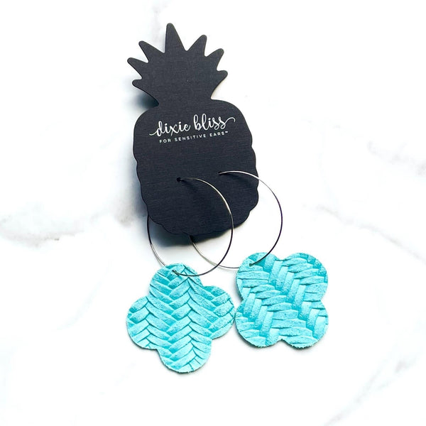 Madison in Aqua Dixie Bliss Earrings