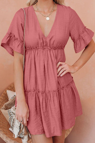Ruffled Tiered Dress