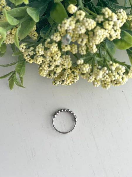 Anxiety Rings in Silver